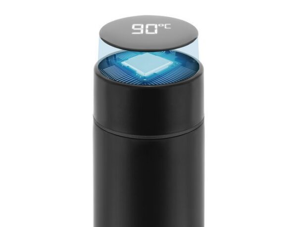 Sticla termos 500 ml cu display LED tactil, indicator temperatura, otel inoxidabil - imagine 9