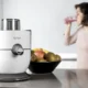 Storcator de fructe si legume Cecotec Extreme Titanium 19000, 650 W, 19000 RPM, 2 viteze, Sistem de siguranta, Recipient suc 500 ml, Alb - imagine 3