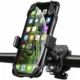 Suport telefon pentru bicicleta sau motocicleta, amortizare soc, unghi reglabil