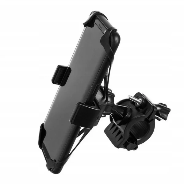 Suport telefon pentru bicicleta sau motocicleta, amortizare soc, unghi reglabil - imagine 8