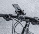 Suport telefon pentru bicicleta universal, telefoane de la 54 mm la 100 mm, Negru - imagine 3