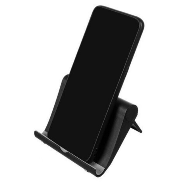 Suport telefon universal, ajustabil, negru - imagine 1