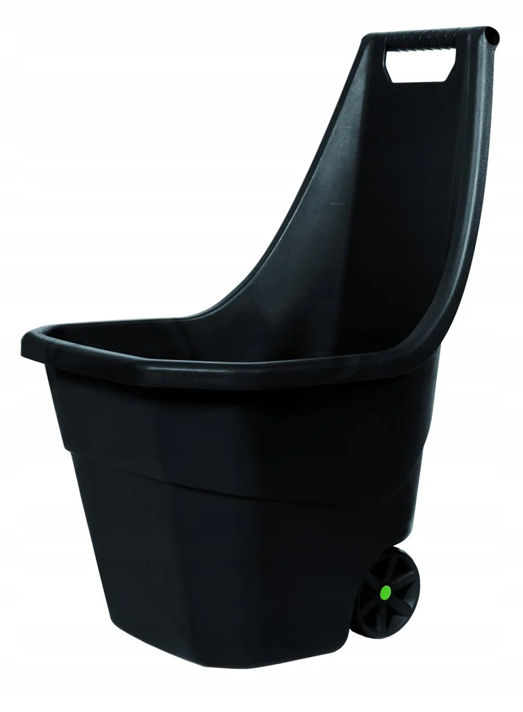 Roaba de gradina, plastic, negru, 55 L, Load & GO 1 Roaba de gradina, plastic, negru, 55 L, Load & GO