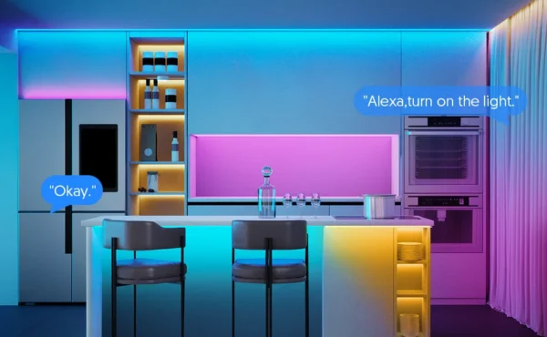 Banda LED Teckin SL07, 10m RGB, Sincronizare Muzica, Smart, Wifi, Smart Life, Telecomanda, Alexa, Google Assistant - imagine 12