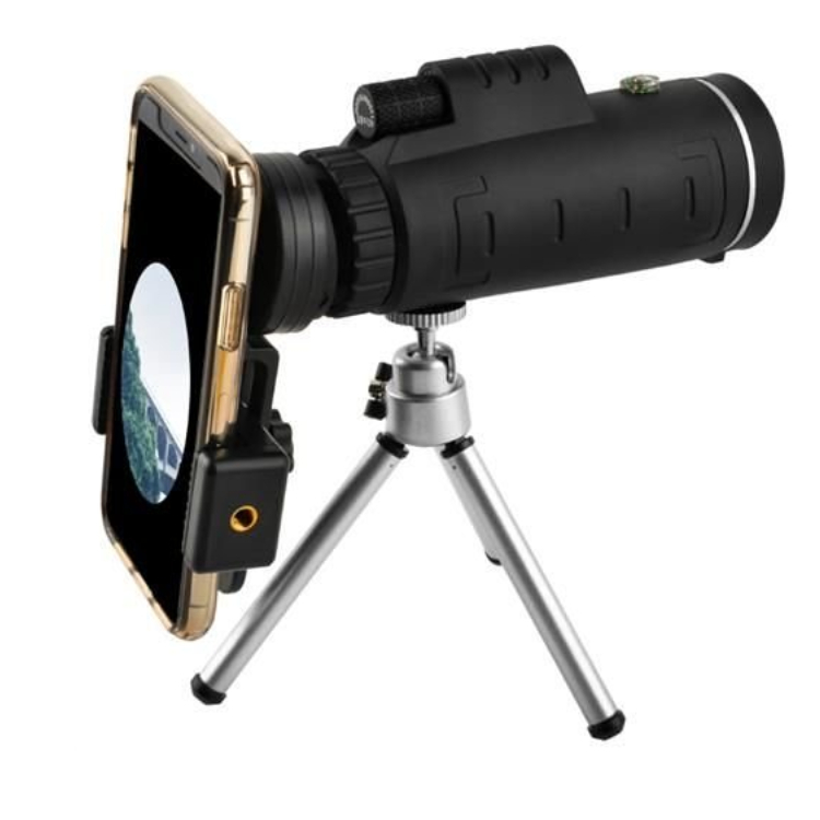 Teleobiectiv Smartphone trepied flexibil pentru smartphone si tablete cu clema de prindere lentila 50X 5