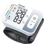 Tensiometru electronic de incheietura Beurer BC28, Detecteaza aritmia, 2 utilizatori, Alb