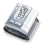 Tensiometru electronic de incheietura Beurer BC40, Detecteaza aritmia, Alb