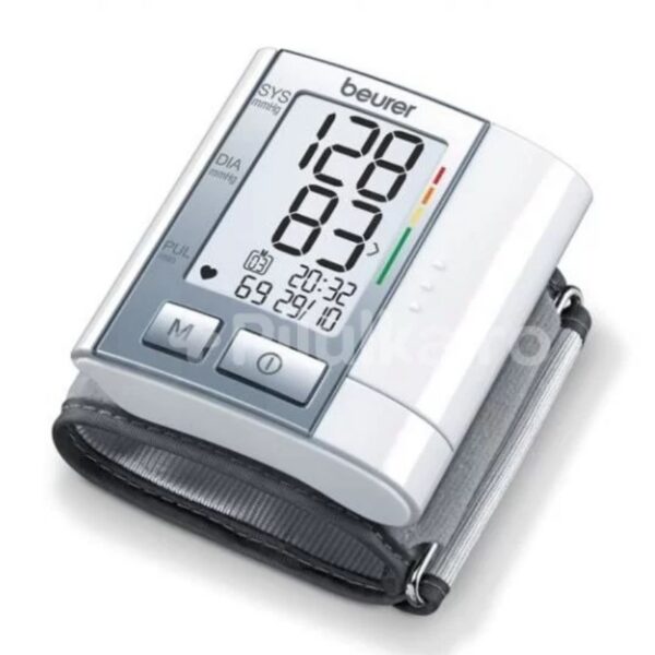 Tensiometru electronic de incheietura Beurer BC40, Detecteaza aritmia, Alb - imagine 1