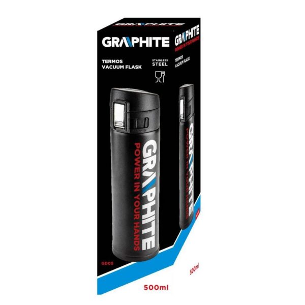 Termos, inox, 500 ml, Graphite - imagine 6