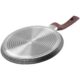 Tigaie clatite, PanCake 25 cm, aluminiu, inductie, antiaderenta, Black Marble LineMagic, Home - imagine 2