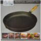 Tigaie fonta cu maner lemn, 30 cm, Perfect Home - imagine 3