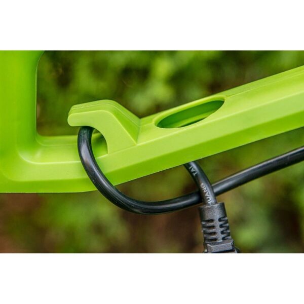 Motocoasa, trimmer, pentru tuns iarba, electric, cu 2 roti, 550 W, 32 cm, Verto - imagine 4