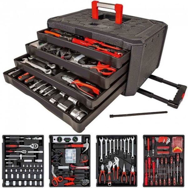 Trusa scule, 1/2"-1/4", set 300 piese, Strend Pro - imagine 2