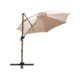 Umbrela gradina/terasa, cu articulatie, bej, 300 cm, Roma - imagine 2