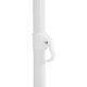 Umbrela plaja, Strend Pro, cu inclinatie, model dungi, albastru si alb, 180 cm - imagine 4
