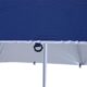 Umbrela plaja/gradina, 2 in 1, albastru si alb, 210 cm - imagine 3