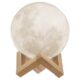 Umidificator cu difuzor aromaterapie, ultrasonic Moon Light 3D + 3 uleiuri esentiale, 800 ml - imagine 3