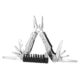 Unealta, briceag, multifunctional, 22 in 1, varfuri/biti, cu husa, inox, 16x12.5x1.5 cm, Springos - imagine 17