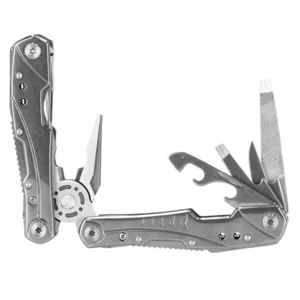 Unealta, briceag, multifunctional, 22 in 1, varfuri/biti, cu husa, inox, 16x12.5x1.5 cm, Springos - imagine 15