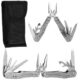 Unealta, briceag, multifunctional, 22 in 1, varfuri/biti, cu husa, inox, 16x12.5x1.5 cm, Springos - imagine 18