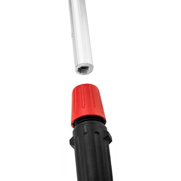 Unealta dublu functionala, drujba, fierastrau gard viu, 18V Li-ion (acumulator neinclus), telescopic, 1.14 /1.87 m, Graphite Energy  - imagine 8