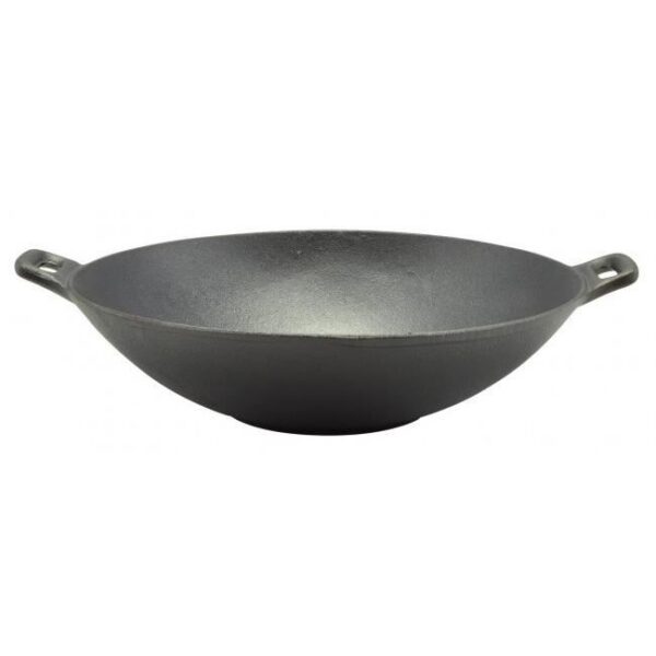 Vas de fonta tip Wok, 37x10 cm, Perfect Home  - imagine 5