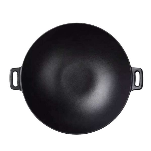 Vas de fonta tip Wok, 50x15.5 cm, Perfect Home - imagine 4