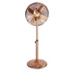 Ventilator cu Stativ, Retro Vent Max Copper, 3 trepte de viteza, 40W, inaltime reglabila
