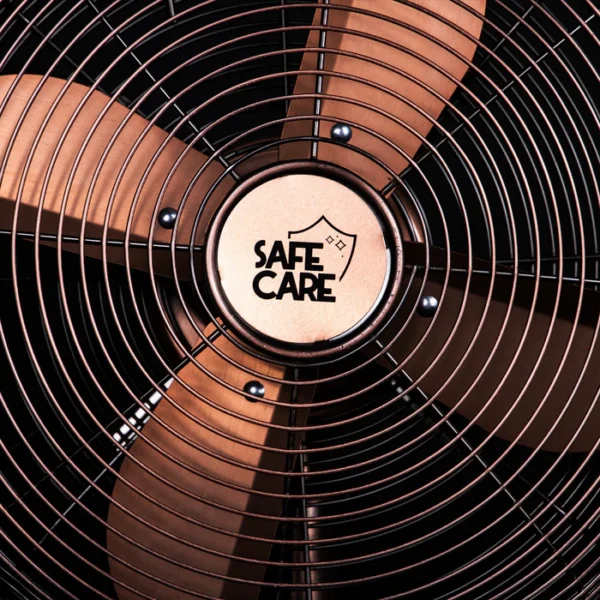 Ventilator cu Stativ, Retro Vent Max Copper, 3 trepte de viteza, 40W, inaltime reglabila - imagine 9