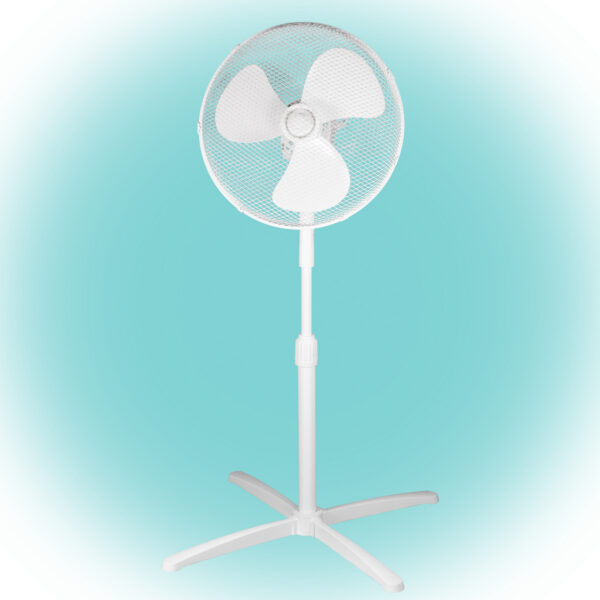Ventilator cu stativ Home, 40W, 3 trepte de viteza, inaltime reglabila, silentios - imagine 3