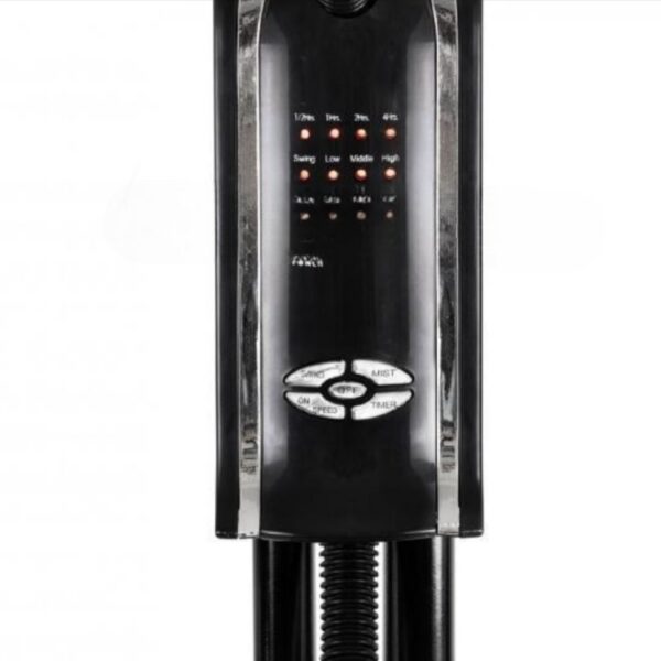 Ventilator cu umidificare Home 75 W, cu oscilare, Telecomanda, Ecran LED, 3 moduri, diametru 40 cm - imagine 4