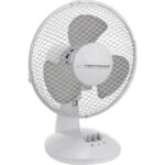 Ventilator de masa Esperanza cu oscilatie 90 grade, 35 cm diametru, 30W, 2 trepte de viteza