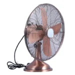 Ventilator de masa, Retro Mini Copper, 3 trepte de viteza, 35W, diametru 30 cm