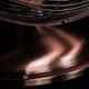 Ventilator de masa, Retro Mini Copper, 3 trepte de viteza, 35W, diametru 30 cm - imagine 6