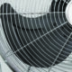 Ventilator de podea industrial Home, 120W, palete metal, 3 trepte de viteza, diametru 50 cm, Inox - imagine 3