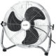 Ventilator de podea industrial Home, 120W, palete metal, 3 trepte de viteza, diametru 50 cm, Inox