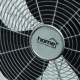 Ventilator de podea industrial Home, 60W, palete metal, 3 trepte de viteza, diametru 35 cm, Inox - imagine 2