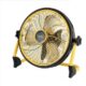 Ventilator de podea, cu acumulator, diametru 30 cm, 20 W, palete metalice, autonomie 3-10 ore de functionare