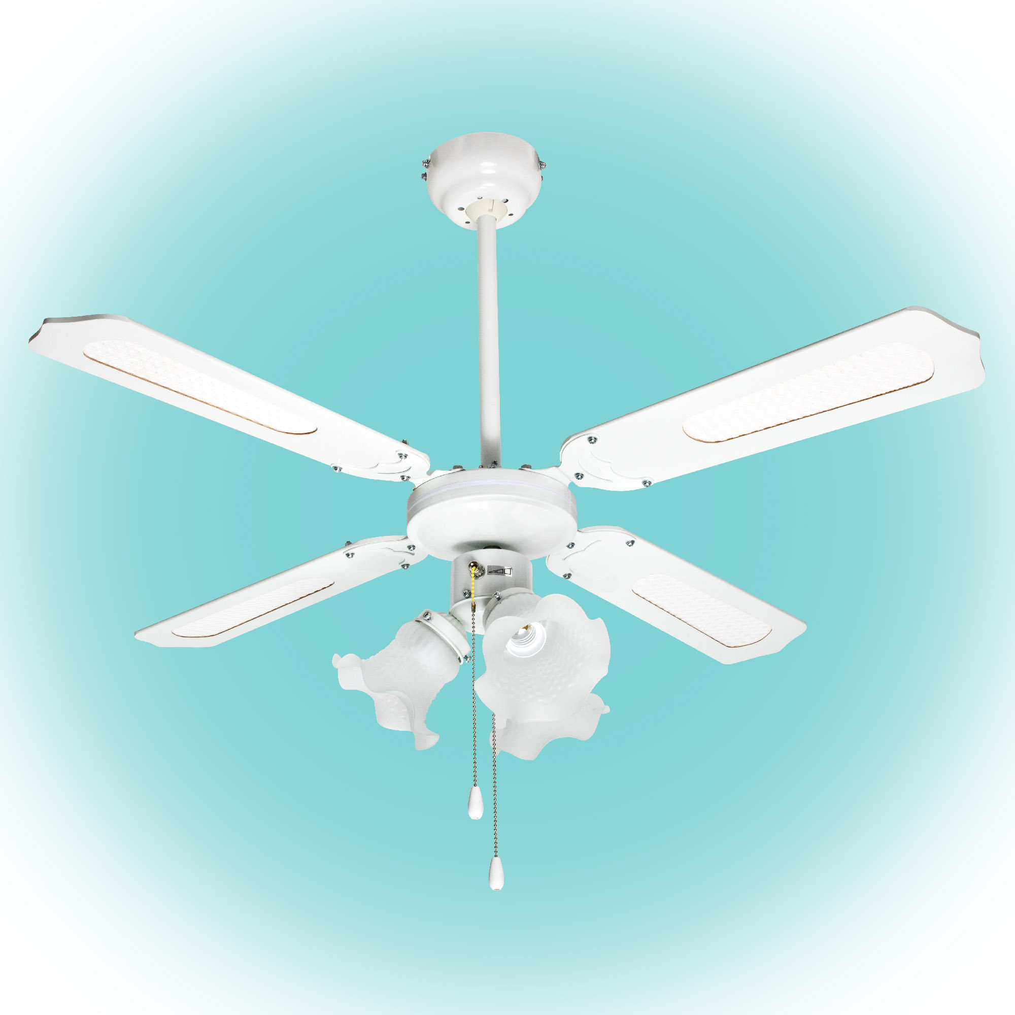 Ventilator-de-tavan-alb105-cm-50-W-4-palete-MDF-7.jpg Ventilator de tavan, alb,105 cm, 50 W, 4 palete MDF - imagine 1