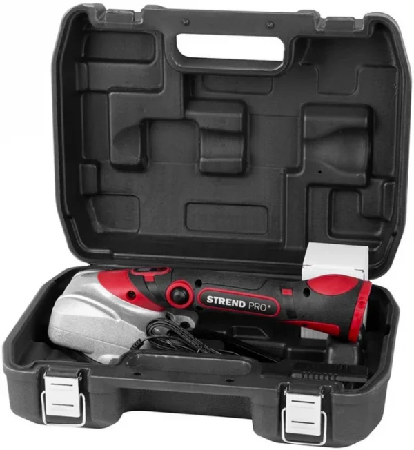 Vibrator pentru gresie si faianta, cu acumulator 2.2 Ah, incarcator 12V, 120 W, cu ventuza, max 30 kg, Strend Pro - imagine 10