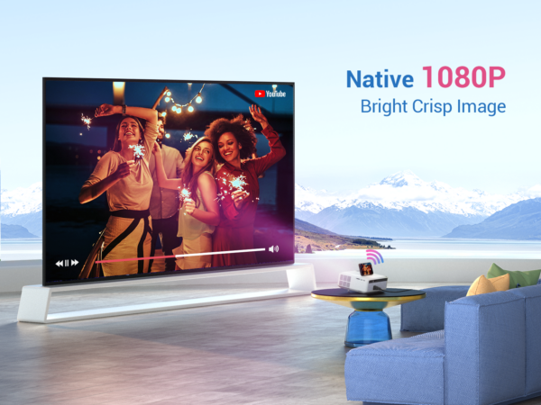 Videoproiector VANKYO Performance V630W, 6000 Lumeni,Wifi, Native 1080p, LED, HDMI, VGA, AV, USB, Geanta de transport, Telecomanda, Cablu HDMI - imagine 11