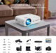 Videoproiector Vankyo Leisure 430, 4000 Lumeni, LED, HDMI, SD, AV, VGA, USB, Geanta de transport, Telecomanda, Cablu HDMI - imagine 4