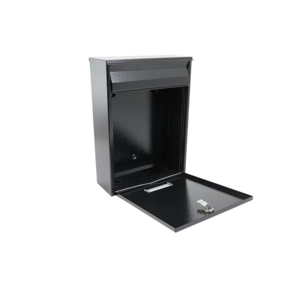 Cutie postala, negru, format B5, 22x9x30 cm, Damech - imagine 2