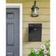 Cutie postala, negru, format B5, 22x9x30 cm, Damech - imagine 4