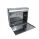 Cutie postala, inox, argintiu, format C4, 36x9x29 cm, Damech - imagine 2