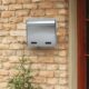 Cutie postala, inox, argintiu, format C4, 36x9x29 cm, Damech - imagine 3