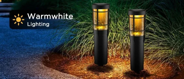 Lampa Solara LED Rovo FL867, lumina alb cald - imagine 3