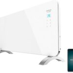 Convector Electric panou de sticla Cecotec Ready Warm 6750 Crystal Smart, Wifi, 2000 W, 20 m2, control aplicatie