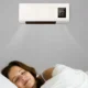 Aeroterma de perete cu ventilator Home Klima 2000W, telecomanda, temporizator, termostat, 2 trepte, alb - imagine 5