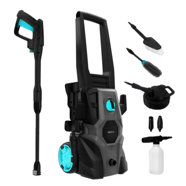 Aparat de spalat cu presiune Cecotec HydroBoost 1600 CarGarden, 135 BAR, 426 L h ,1600 W, Accesorii incluse - imagine 1